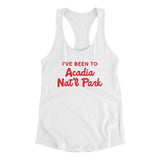I've Been To Acadia National Park Women's Racerback Tank-Allegiant Goods Co. Vintage Sports Apparel
