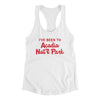 I've Been To Acadia National Park Women's Racerback Tank-White-Allegiant Goods Co. Vintage Sports Apparel