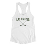 Las Cruces Golf Women's Racerback Tank-White-Allegiant Goods Co. Vintage Sports Apparel