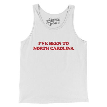 I've Been To North Carolina Men/Unisex Tank Top-Allegiant Goods Co. Vintage Sports Apparel
