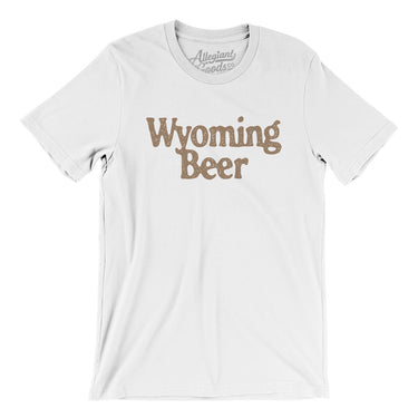 Wyoming Beer Men/Unisex T-Shirt-Allegiant Goods Co. Vintage Sports Apparel