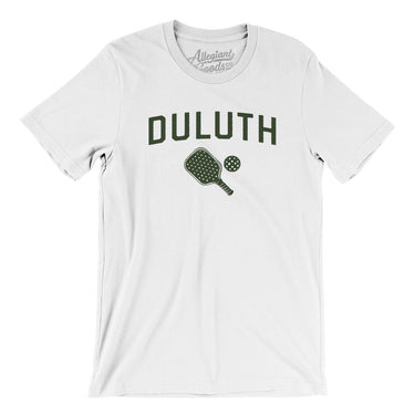 Duluth Pickleball Men/Unisex T-Shirt-White-Allegiant Goods Co. Vintage Sports Apparel