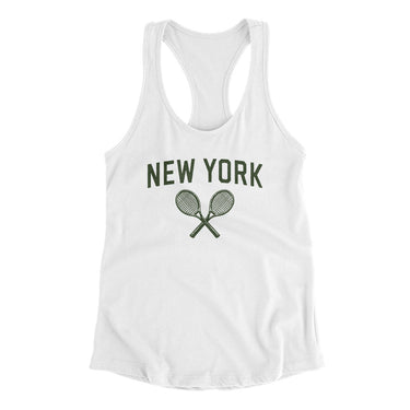New York Tennis in White Color