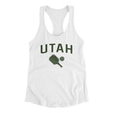 Utah Pickleball in White Color