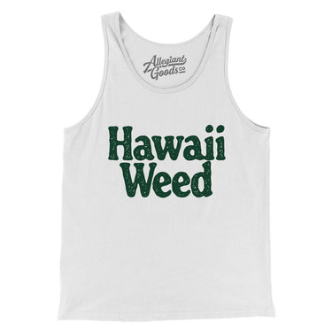 Hawaii Weed Men/Unisex Tank Top-Allegiant Goods Co. Vintage Sports Apparel