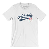 Atlanta Vintage Script Men/Unisex T-Shirt-Allegiant Goods Co. Vintage Sports Apparel