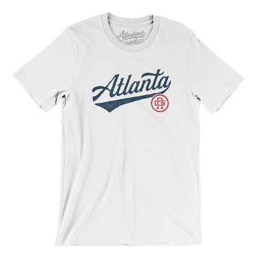 Atlanta Vintage Script Men/Unisex T-Shirt-Allegiant Goods Co. Vintage Sports Apparel