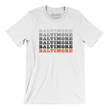 Baltimore Repeat Men/Unisex T-Shirt-Allegiant Goods Co. Vintage Sports Apparel