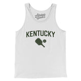 Kentucky Pickleball Men/Unisex Tank Top-White-Allegiant Goods Co. Vintage Sports Apparel