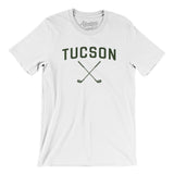 Tucson Golf Men/Unisex T-Shirt-White-Allegiant Goods Co. Vintage Sports Apparel