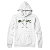 Maryland Golf Hoodie-White-Allegiant Goods Co. Vintage Sports Apparel