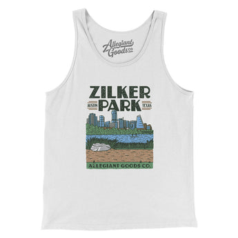 Zilker Park Men/Unisex Tank Top-Allegiant Goods Co. Vintage Sports Apparel