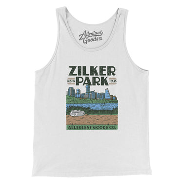 Zilker Park Men/Unisex Tank Top-Allegiant Goods Co. Vintage Sports Apparel