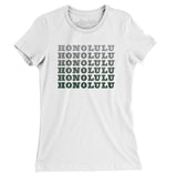 Honolulu Repeat Women's T-Shirt-Allegiant Goods Co. Vintage Sports Apparel