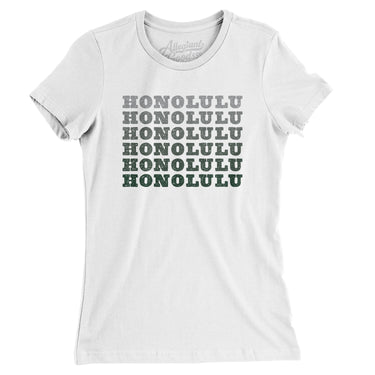 Honolulu Repeat Women's T-Shirt-Allegiant Goods Co. Vintage Sports Apparel