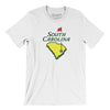 South Carolina Golf Men/Unisex T-Shirt-White-Allegiant Goods Co. Vintage Sports Apparel