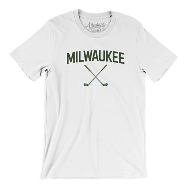 Milwaukee Golf Men/Unisex T-Shirt-White-Allegiant Goods Co. Vintage Sports Apparel