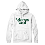 Arkansas Weed Hoodie-Allegiant Goods Co. Vintage Sports Apparel