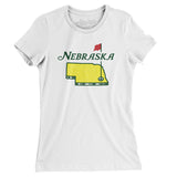 Nebraska Golf Women's T-Shirt-Allegiant Goods Co. Vintage Sports Apparel