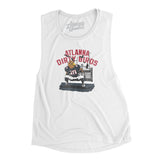 Atlanna Dirty Birds Women's Flowey Scoopneck Muscle Tank-Allegiant Goods Co. Vintage Sports Apparel