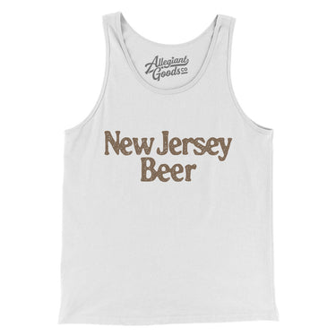 New Jersey Beer Men/Unisex Tank Top-Allegiant Goods Co. Vintage Sports Apparel