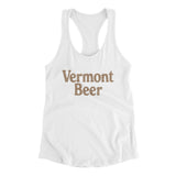 Vermont Beer Women's Racerback Tank-Allegiant Goods Co. Vintage Sports Apparel