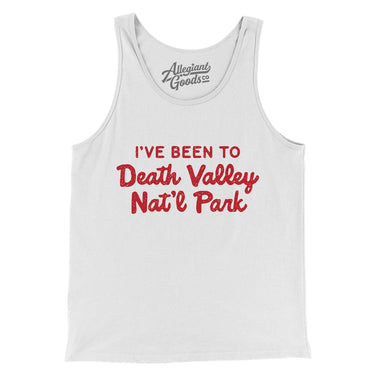 I've Been To Death Valley National Park Men/Unisex Tank Top-Allegiant Goods Co. Vintage Sports Apparel