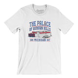 The Palace Of Auburn Hills Men/Unisex T-Shirt-Allegiant Goods Co. Vintage Sports Apparel