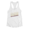 Tallahassee Vintage Repeat Women's Racerback Tank-White-Allegiant Goods Co. Vintage Sports Apparel