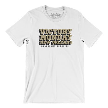 Victory Monday New Orleans Men/Unisex T-Shirt-Allegiant Goods Co. Vintage Sports Apparel