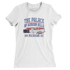 The Palace Of Auburn Hills Women's T-Shirt-White-Allegiant Goods Co. Vintage Sports Apparel