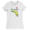 Florida Golf Women's T-Shirt-White-Allegiant Goods Co. Vintage Sports Apparel