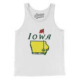 Iowa Golf Men/Unisex Tank Top-Allegiant Goods Co. Vintage Sports Apparel