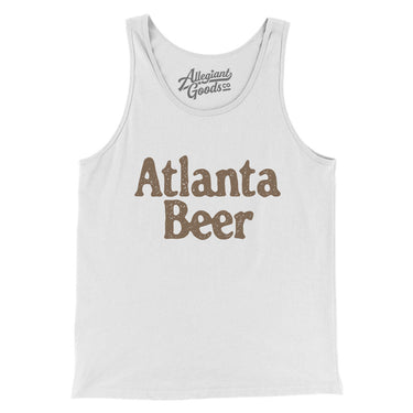 Atlanta Beer Men/Unisex Tank Top-Allegiant Goods Co. Vintage Sports Apparel