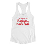 I've Been To Badlands National Park Women's Racerback Tank-Allegiant Goods Co. Vintage Sports Apparel