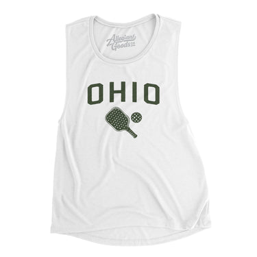 Ohio Pickleball in White Color