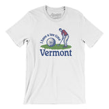 I Have A Tee Time In Vermont Men/Unisex T-Shirt-White-Allegiant Goods Co. Vintage Sports Apparel