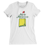 New Mexico Golf Women's T-Shirt-White-Allegiant Goods Co. Vintage Sports Apparel