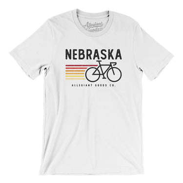 Nebraska Cycling Men/Unisex T-Shirt-Allegiant Goods Co. Vintage Sports Apparel