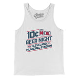 10 Cent Beer Night Men/Unisex Tank Top-Allegiant Goods Co. Vintage Sports Apparel
