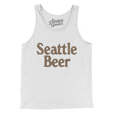 Seattle Beer Men/Unisex Tank Top-Allegiant Goods Co. Vintage Sports Apparel