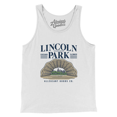 Lincoln Park Men/Unisex Tank Top-Allegiant Goods Co. Vintage Sports Apparel