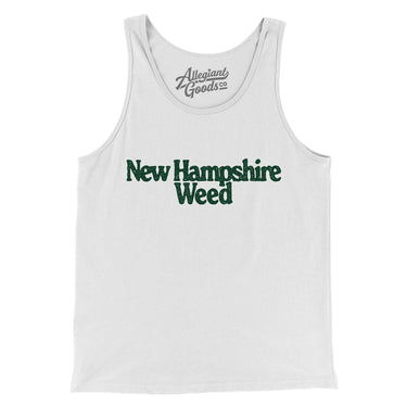 New Hampshire Weed Men/Unisex Tank Top-Allegiant Goods Co. Vintage Sports Apparel