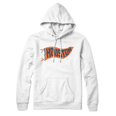 Houston Pennant Hoodie-Allegiant Goods Co. Vintage Sports Apparel
