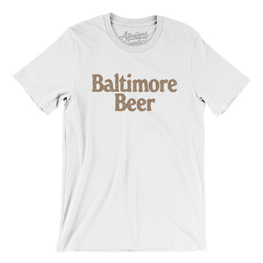 Baltimore Beer Men/Unisex T-Shirt-Allegiant Goods Co. Vintage Sports Apparel