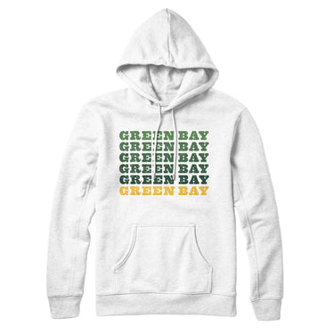 Green Bay Repeat Hoodie-Allegiant Goods Co. Vintage Sports Apparel