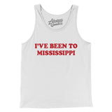 I've Been To Mississippi Men/Unisex Tank Top-Allegiant Goods Co. Vintage Sports Apparel