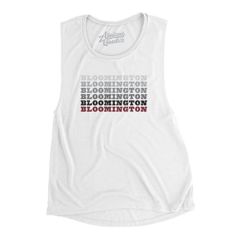 Bloomington Repeat Women's Flowey Scoopneck Muscle Tank-Allegiant Goods Co. Vintage Sports Apparel