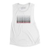 Bloomington Repeat Women's Flowey Scoopneck Muscle Tank-Allegiant Goods Co. Vintage Sports Apparel