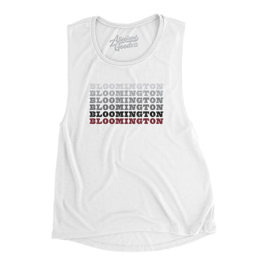 Bloomington Repeat Women's Flowey Scoopneck Muscle Tank-Allegiant Goods Co. Vintage Sports Apparel